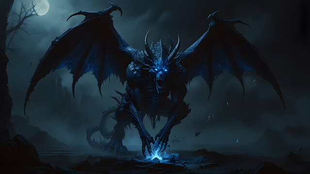 Astaroth, Dark Blue Death Style