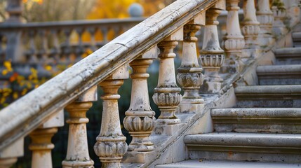 Balustrades architectual, staircase, built structure building exterior old-fashioned luxury