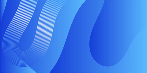 blue wave background with glowing lines