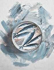 Can of sardines 