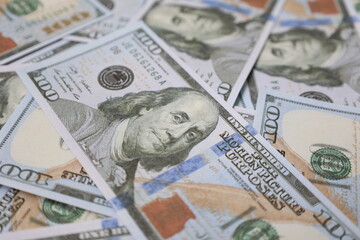 one hundred dollar bills