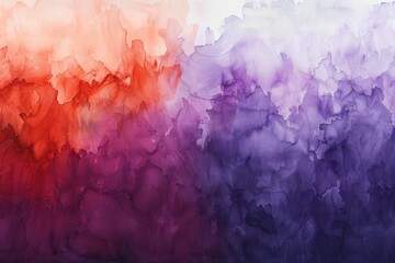 Naklejka premium A painting of a purple and red swirl with a blue background