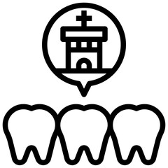 DENTALCLINIC,architecture,city,Dentalcare,building,healthcare.svg