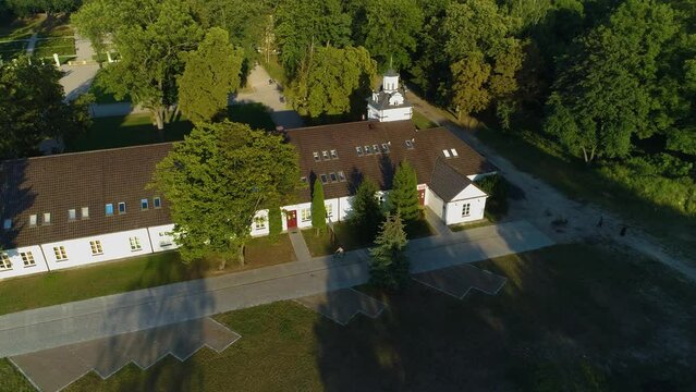 Palace Complex Biala Podlaska Zespol Palacowy Radziwillow Aerial View Poland