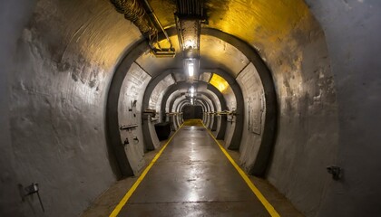 nuclear bunker tunnel