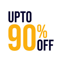90 percent discount, 90% off discount, discount tags, percent sign percentage interest rate, 90% sale discount savings symbol, discount offer, 90% off, upto 90% off, Vector Icon Design