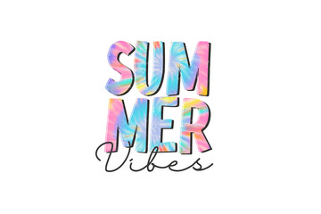  Summer Vibes Sublimation T shirt design