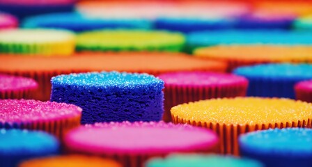 Colorful Cupcakes