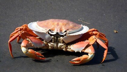 A-Crab-Shedding-Its-Old-Shell-