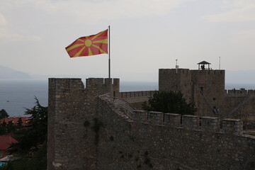 The View Of Ohrid and Ohrid Lake From Castle