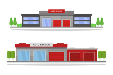 Auto service building - 783244544