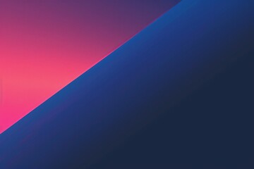 Dark blue and pink gradient background with diagonal separator - obrazy, fototapety, plakaty