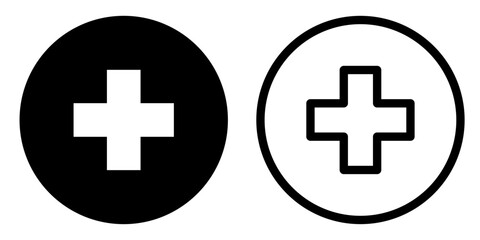 Obraz premium health icon, sign, or symbol in glyph and line style isolated on transparent background. Vector illustration