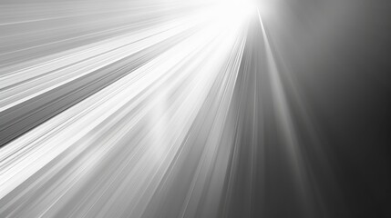  Abstract background with light grey translucent lines radiating from right to left, futuristic design concept