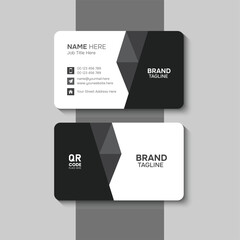 Vector modern and professional business card template design
