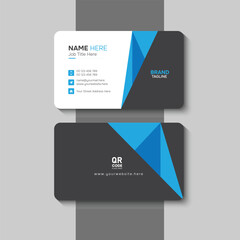 Vector modern and professional business card template design