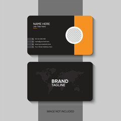 Vector modern and professional business card template design
