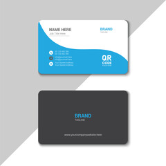 Vector modern and professional business card template design