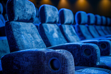 Seats for cinema or theater.