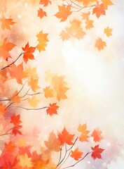 autumn maple leaves on bright textured background with copy space - 783249971