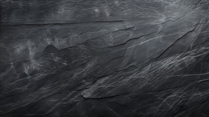 Texture of a black gray old scratched slate and stone with space for text - 783250110