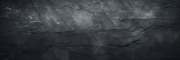 Texture of a black gray old scratched slate and stone with space for text - 783250129