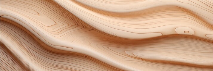 Wood artwork background – abstract wood texture with wave design forming a stylish harmonic background - 783250151