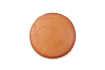 Dorayaki, japanese red bean paste pancakes on a white isolated background - 783252791