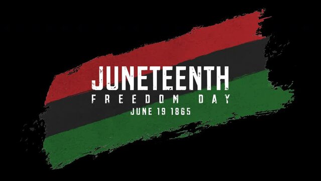  Juneteenth Animation Loop On Alpha 