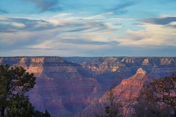 Fototapeta na wymiar Grand Canyon from South Rim.