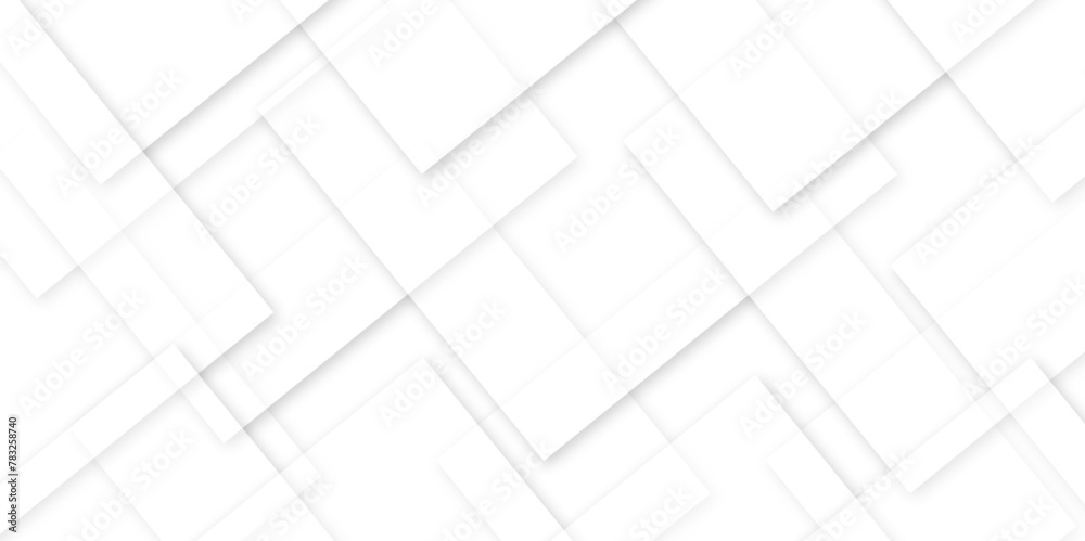 Poster abstract modern white and gray pattern geometric luxury gradient line background random square shape