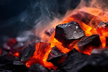 Flame Art: Coals and Flames
