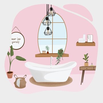 Modern Style Bathroom Interior Design 