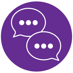  chat icon, chat logo template