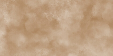 Modern Brown seamless stucco texture. Old seamless grunge vintage aged paper texture. Watercolor Grungy Paint. Sky Aguarelle Texture. White powder explosion isolated on Brown background.