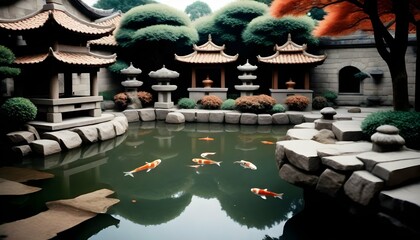 A-Colorful-Butterfly-Gardentranquil-Koi-Pond-Su-Upscaled_5