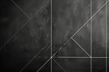 This image features scratched dark textures divided by geometric lines, suitable for conveying mystery or depth in design projects.