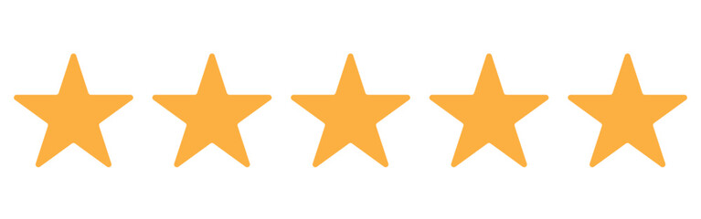 Stars collection. Star vector icons. Golden and Black set of Stars, isolated on transparent background. Star icon. Stars in modern simple flat style. Vector