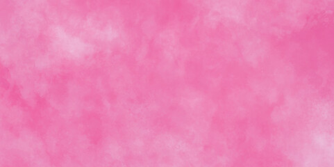 Magenta watercolor pastel painted on paper background. Watercolor painting on old paper texture. Pearl Water Paint Splashes. Mountain Illustrated .