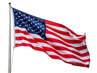 Fototapeta premium A flag with the american flag on it