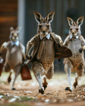 Kangaroo Advisor Hurry to work with your portfolio in your bag.