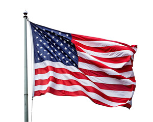 Fototapeta premium A flag with the american flag on it