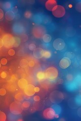 Obraz premium Blurry blue and red background