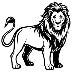 illustration of lion