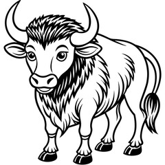 coloring-pages-for-children----buffalo