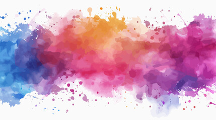 a colorful background with lots of paint splatters - obrazy, fototapety, plakaty