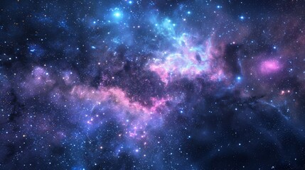 Infinite starry sky, representing the everlasting vastness of the universe