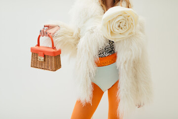 Studio fashion detail - Colorful outfit