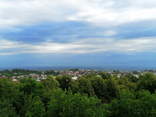 Telavi panoramic view