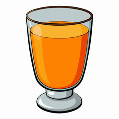 glass of orange juice